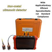 Detector Ultrasónico de Concreto, Probador UPV, Dispositivo NDT para Pruebas de Profundidad de Grietas en Concreto