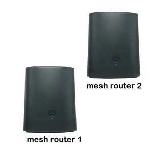 双频整体家居网状路由器1000mbps批发家用无线mesh网络Wifi路由器白色通信高品质