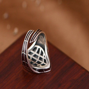 Nuovo anello di ragno <span class=keywords><strong>Anime</strong></span> con stile Hip-hop artigianale, apertura regolabile, accessorio a forma di ragno stile Punk Hip-hop - Product Image 3