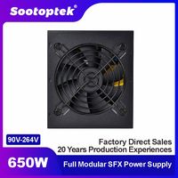 Sıcak satış tam Moduar ATX güç kaynağı 650W PSU için ince bilgisayar Pc durumda oyun 110V
