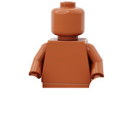 Mini bloc de construction briques jouet enfants mignon polychrome mini corps blanc figurines assemblage en plastique accessoire jouet