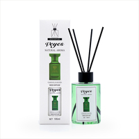 Diffuseur de parfum floral sans flamme, diffuseur d'arômes aux fruits avec bâtonnets, huile essentielle pour chambre et salon