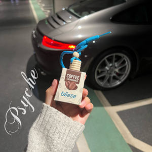 Nuovo prodotto Super profumato profumo appesa bottiglia di vetro liquido deodorante per auto aromaterapia malese profumo per auto - Product Image 4