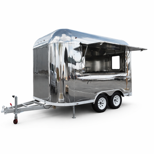 Nuevo Remolque de Comida Móvil, Carrito de Comida para Barbacoa, Hot Dogs, Pizza, Café, Restaurante, Helados, con Cocina Completa, Tipo <span class=keywords><strong>Camper</strong></span> - Product Image 3