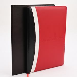 Carpeta <span class=keywords><strong>de</strong></span> Presentación <span class=keywords><strong>de</strong></span> Cuero PU con Logotipo Personalizado, <span class=keywords><strong>Portafolio</strong></span> Reciclable A4, Organizador <span class=keywords><strong>de</strong></span> Archivos, Portaplumas, Bolsillos para Tarjetas, OEM/ODM, Regalo Corporativo - Product Image 4