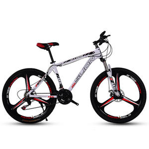 Bicicletta da Montagna per Adulti di Buona Qualità, Economica, Facile da Trasportare, in Acciaio con Sospensione Completa, in Fibra di Carbonio, 28 Pollici, Freni a Disco, 21 Velocità, per Giovani - Product Image 1