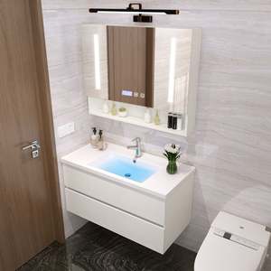 High End Professional Hotel Bathroom <b>Vanity</b> Modern Design Luxury Wall Bathroom <b>Vanity</b> - Product Image 6
