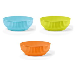 Saladier en plastique (22cm) à bords festonnés BLIM Assortiment IN002 0220 - Product Image 1