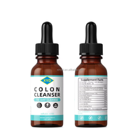 Liquide nettoyant pour le côlon à base de plantes de marque privée 2 oz 60ml 15 jours nettoyer les herbes naturelles du côlon