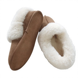 Chaussures d'hiver <span class=keywords><strong>pour</strong></span> hommes en cuir de vachette suédé avec doublure en fourrure de <span class=keywords><strong>mouton</strong></span>, légères, respirantes et confortables – Vente en gros directe usine - Product Image 4