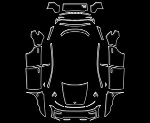 Revêtement de voiture <span class=keywords><strong>invisible</strong></span> TPU Tesla Model Y - Brillant, hydrophobe, protection complète du véhicule, PPF résistant aux rayures, autocollant transparent 7,5 mil - Product Image 6