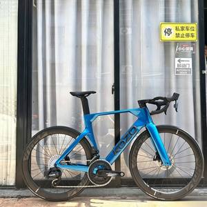จักรยานแข่ง KOZO2 น้ำหนัก 7.7 กก. ระบบขับเคลื่อน Sram <span class=keywords><strong>Force</strong></span> Etap 2*12 สปีด เบรคไฮดรอลิกดิสก์ โครงคาร์บอน ล้อคาร์บอน ซี่ลวดคาร์บอน - Product Image 1
