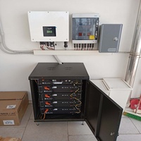Sistem Penyimpanan Baterai MIRA-HV25 51.2V 48AH Hv Sistem Penyimpanan Tenaga Surya Tegangan Tinggi Untuk Penggunaan Rumah Tangga