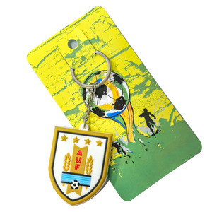 <span class=keywords><strong>Portugal</strong></span> États-Unis Mexique Allemagne Brésil Argentine PVC Caoutchouc souple Logo d'équipe Porte-clés Pendentif de football Modè<span class=keywords><strong>le</strong></span> Chine PVCK - Product Image 4