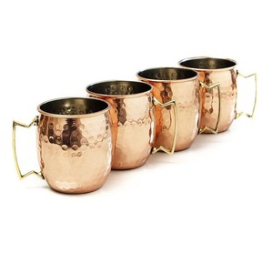 Utensilios de cocina Moscow Mule Tazas para Bar Suministros Hecho a mano Venta al por mayor Taza decorativa para Navidad - Product Image 2