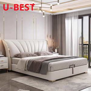 Base de Cama Moderna de Madera, Estilo Diseñador, Estructura de Cama de Lujo, Cama Individual, Muebles de Dormitorio - Product Image 2