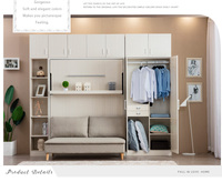 Multifunktionale wand klapp bett doppel murphy bett wand bett sofa