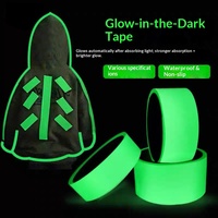 Ruban adhésif fluorescent de sécurité phosphorescent en gros, autocollants absorbants la lumière, haute adhérence, imperméables pour cuisine et chambre