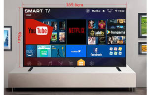 Televisor de pantalla plana de <span class=keywords><strong>75</strong></span> pulgadas <span class=keywords><strong>Qled</strong></span> TV Fabricante Nuevo modelo OEM Smart Television de <span class=keywords><strong>75</strong></span> pulgadas 4K <span class=keywords><strong>QLED</strong></span> TV - Product Image 2