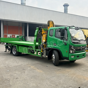 Camion de dépannage Dongfeng 42 à 6 roues, 5 tonnes, 6 tonnes, avec grue, pour le sauvetage routier, prix avantageux - Product Image 3
