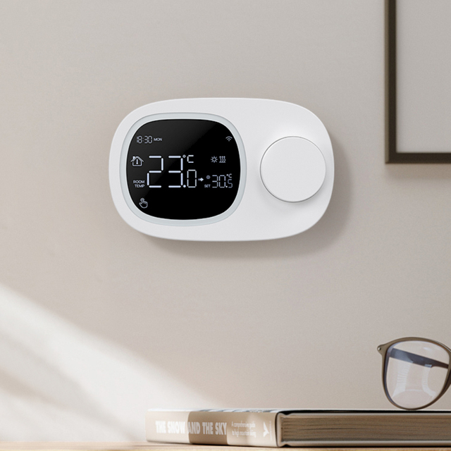 AVATTO Tuya Wifi Smart Programmable Digital Heating/cooling Low Voltage Room Thermostat Wifi Smart Low Power Thermostat