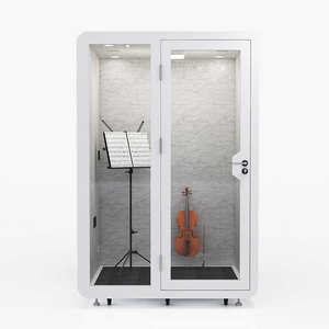 Современные экологически чистые офисные капсулы, Тихая акустическая звукоизолированная студия звукозаписи для дома и офиса, для использования на открытом воздухе, будка для живой комнаты - Product Image 6