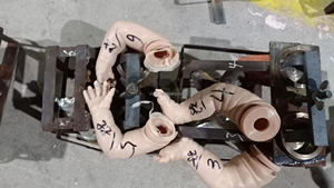 Tam vücut yeniden doğmuş kadın Genital organlar manken kiti Pvc kafa PVC oyuncak bebek kalıplama - Product Image 4