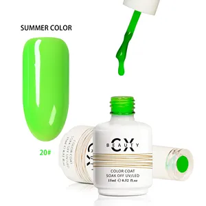 Hot Selling Neon Sommer Farbe beste Gel politur