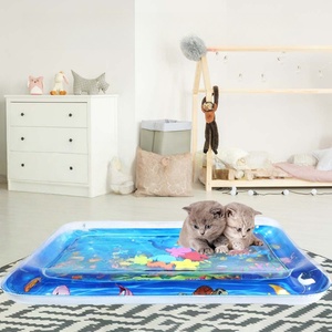 Casa de gato pequeña de lujo moderna y personalizada, marco de palmera de PVC, cama, puerta de madera maciza Natural, Gato colgante, árbol trepador, Gato bonito - Product Image 1