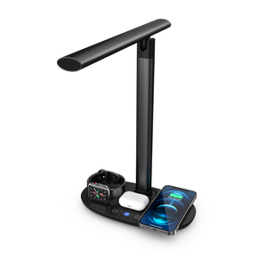 <span class=keywords><strong>Cargador</strong></span> inalámbrico 3 en 1 de 15W para lámpara de noche, estación de carga rápida, escritorio, para <span class=keywords><strong>iPhone</strong></span>, <span class=keywords><strong>iWatch</strong></span>, <span class=keywords><strong>Airpods</strong></span>, nuevo diseño - Product Image 1