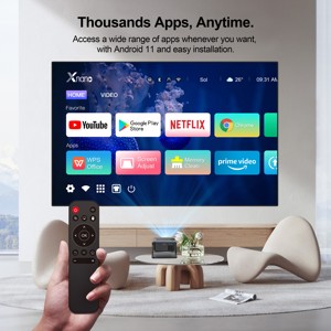 WWT-BL15 Mini Video Chiếu New Khung Tự Động Android 11 Xách Tay Với Wifi6 Và Bt5.2 200Inch Ngoài Trời 1080P - Product Image 3