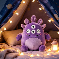 Peluche Monstre Personnalisée avec Logo, Douce et Moelleuse, Fabriquée à Partir de Dessins, Décoration Confortable, Cadeau Idéal pour les Acheteurs en Gros et au Détail