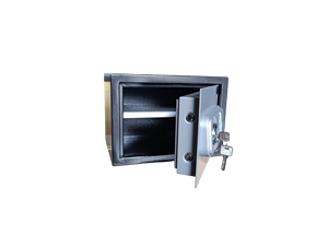 YUNOS LB-20EC Hotel Safe <b>Box</b> Dual Locking System (Electronic Code Mechanical Key) Secure Cash <b>Documents</b> Waterproof <b>Fireproof</b> - Product Image 3