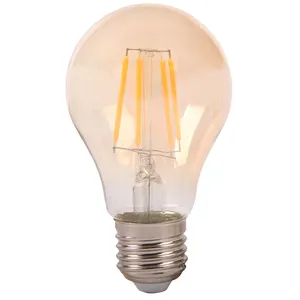 핫 세일 led 필라멘트 전구 빛 A19 A60 4w 6w 8w 10w dimmable led 전구 ce rohs