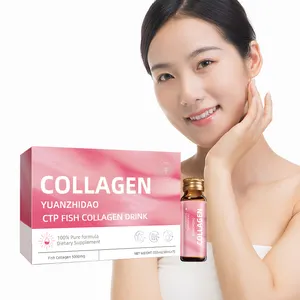 Private Label Anti aging ctp tripeptide skin care fish collagen tripeptides food no smell Collagen Oral Liquid drink