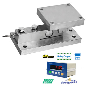 Échelle de <span class=keywords><strong>poids</strong></span> robuste de 5 à 10 tonnes RS485 Four Corners Load Cell Système de pesage réservoir PlC Module de pesage 4leg Silo Balances - Product Image 3