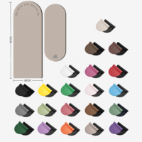 Tapis de yoga Sansd personnalisable, coloré, professionnel, écologique, antidérapant, avec logo personnalisé, ovale, en caoutchouc naturel PU