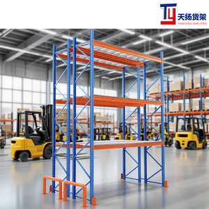 Étagère robuste 2 tonnes par couche Supports de stockage en entrepôt commercial Étagères à palettes à haute charge Supports empilables - Product Image 2