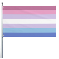 Drapeau Vore Pride en polyester bon marché 3 x 5 pieds pour la décoration de jardin et de cour