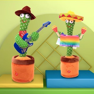 Juguete de Peluche de Cactus Bailarín Eléctrico, Juguete para Bebés Unisex con Temática de Plantas, Carga USB - Product Image 4