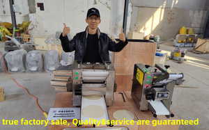 Machine automatique pour la fabrication de pâtes à pain arabe, à pizza, à tortillas, à roti, à chapati, à dumplings, à samosas, à gyozas et à wontons - Product Image 4