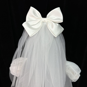 Elegante blanco despedida <span class=keywords><strong>de</strong></span> soltera nupcial arco velo Vintage chino estilo moderno para la boda <span class=keywords><strong>de</strong></span> la <span class=keywords><strong>novia</strong></span> - Product Image 4