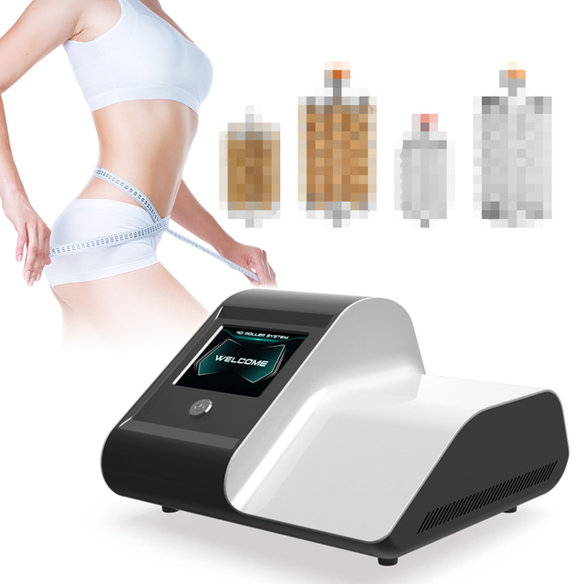 New Arrival 2 Handles Roller Massage Vacuum Slimming Anti Cellulite Machine for Fat Removal Face Neck Lifting Massager