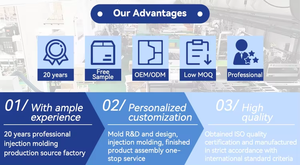 Fabricante de Moldes de Plástico PP para Garrafa de <span class=keywords><strong>Shampoo</strong></span> com Tampa Flip, Moldagem Personalizada por Injeção de Plástico - Product Image 6