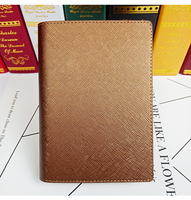 Étui de voyage personnalisé en cuir PU imprimé au laser, porte-passeport, porte-cartes de crédit scintillant, étui à stylo