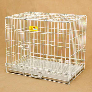 Çin tok demir katlanabilir Metal büyük Pet kafesleri - Product Image 2