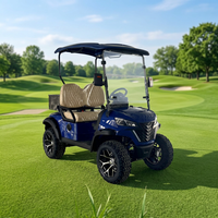 Carrito de Golf Eléctrico de 2 Pasajeros con Batería de Litio de Color Personalizado, Nuevo Diseño de Buggy Turístico para Campo de Golf