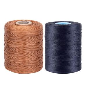 Hilo trenzado ecológico de 100% poliéster de alta tenacidad, hilo plano de 1,0mm para costura de cuero - Product Image 6