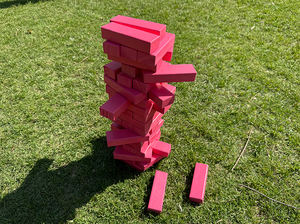 Set <span class=keywords><strong>di</strong></span> 54 Pezzi Mini Blocchi <span class=keywords><strong>di</strong></span> Costruzione in Legno <span class=keywords><strong>di</strong></span> Paulownia Colorati e Durevoli per Giochi da Tavolo Personalizzabili e Divertenti per Tutta la Famiglia, Ideali per il Gioco Cooperativo - Product Image 2