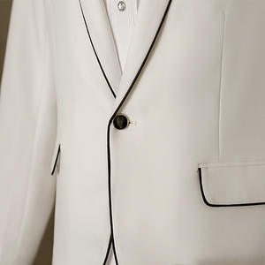 男性ステージ歌手パフォーマンススーツパーティー年次総会男性用大サイズMCドレスライトビジネススタイル4シーズン - Product Image 4